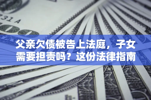 武汉父亲欠债被告上法庭，子女需要担责吗？这份法律指南必须看完