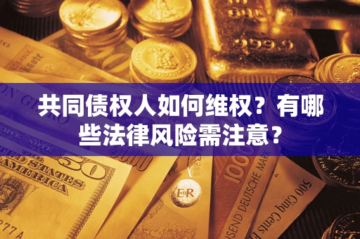 武汉共同债权人如何维权？有哪些法律风险需注意？