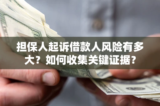 武汉担保人起诉借款人风险有多大？如何收集关键证据？
