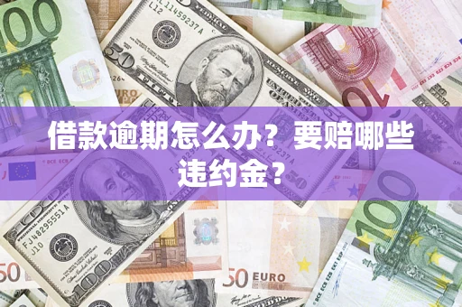 武汉借款逾期怎么办？要赔哪些违约金？