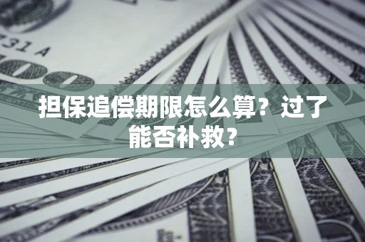 武汉担保追偿期限怎么算？过了能否补救？